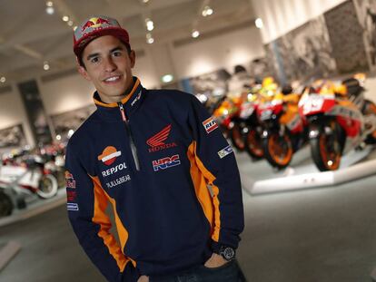 Imagen de archivo del piloto de Honda, Marc Márquez.