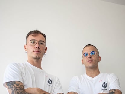 Jordi Tena (izquierda) y Joel Orteu, cofundadores de Tattoox.
