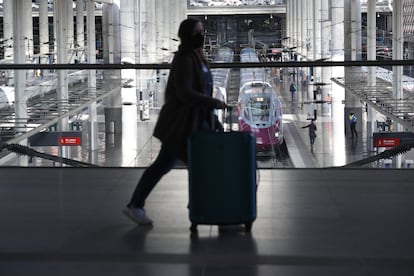 Vista de la estación de Atocha.