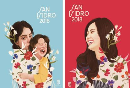 Las ilustraciones de Mercedes deBellard para las fiestas de San Isidro de 2018 fueron uno de los hits de la gestión de Nacho Padilla, director creativo del Ayuntamiento de Madrid con Manuela Carmena. |