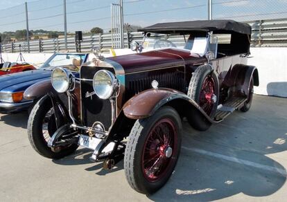 Hispano Suiza H6 Torpedo fabricado en París en 1923. Este coche procede de Cuba y se restauró competamente en España.