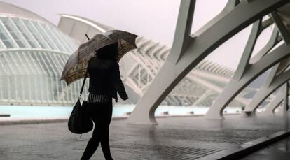 La Ciudad de las Artes y las Ciencias de València.