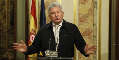 El diputado de Nueva Canarias Pedro Quevedo.