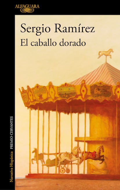 Portada de 'El caballo dorado', de Sergio Ramírez. Fotogafía: DANIEL MORDINSKI (PENGUIN)