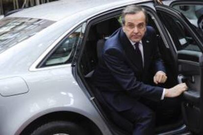 El primer ministro griego, Antonis Samarás. EFE/Archivo