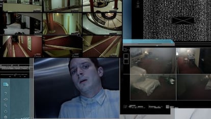 Desktop drama: Elijah Wood in Nacho Vigalondo&rsquo;s &lsquo;Open Windows.&rsquo;