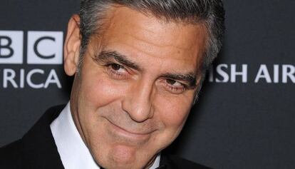 El actor George Clooney.