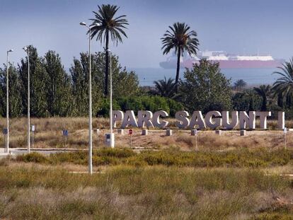 Parque industrial de Sagunto, provincia de Valencia.