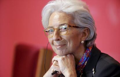 Christine Lagarde, directora gerente del Fondo Monetario Internacional