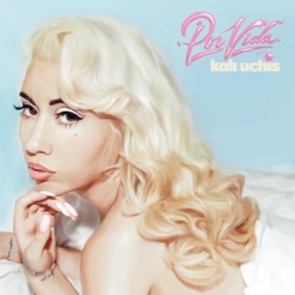 Portada del nuevo álbum de Kali Uchis, 'Por vida'.