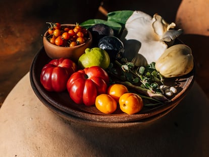 Algunas de los ingredientes utilizados por la cocina del restaurante Alfonsina.