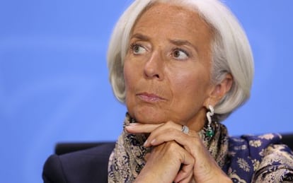 Lagarde este martes en Berl&iacute;n.