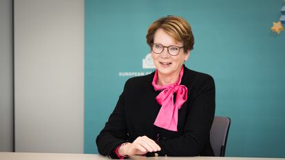 Kerstin af Jochnick, miembro del Consejo de Supervisión del Banco Central Europeo, en una imagen cedida por el organismo.
