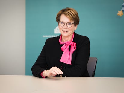 Kerstin af Jochnick, miembro del Consejo de Supervisión del Banco Central Europeo, en una imagen cedida por el organismo.