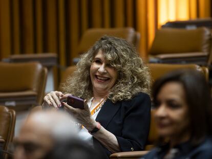 La escritora nicaragüense Gioconda Belli, en la ceremonia inaugural en mayo de este año de la décima edición del Festival Centroamérica Cuenta, celebrada en República Dominicana.