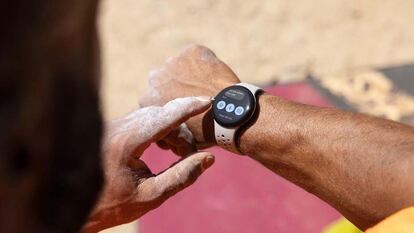 Pantalla del reloj Pixel Watch
