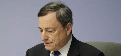 El presidente del Banco Central Europeo (BCE), Mario Draghi.