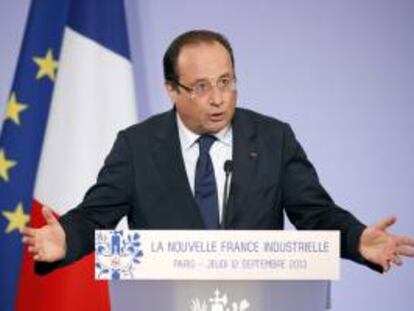 El presidente francés, François Hollande. EFE/Archivo