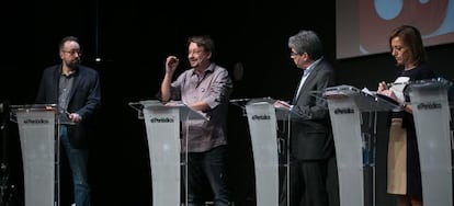 Debate electoral con los candidatos de Barcelona al 20D.