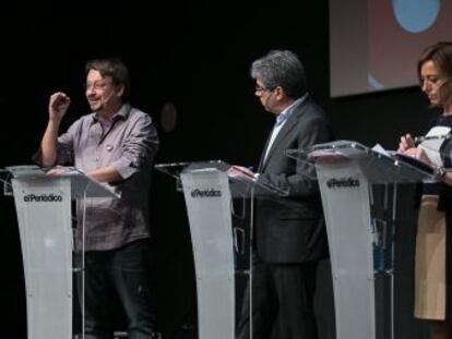 Debate electoral con los candidatos de Barcelona al 20D.