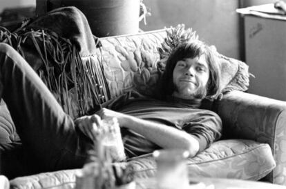 Neil Young en 1967, cuando pertenecía a la banda Buffalo Springfield.