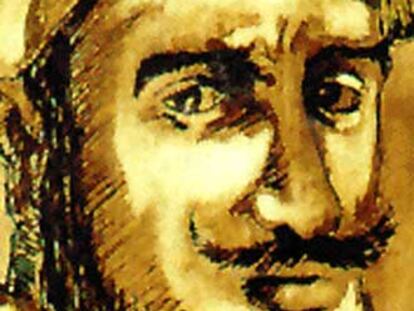 Dibujo de Ibn Battuta.