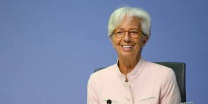 La presidenta del BCE, Christine Lagarde.