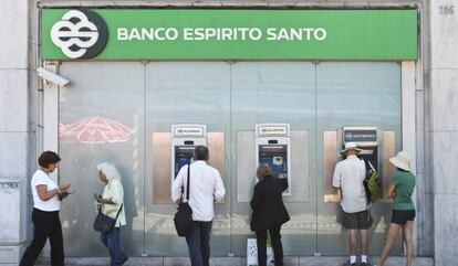 Sucursal del Banco Espirito Santo en Lisboa. 