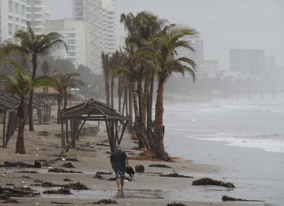 Las playas Acapulco, este domingo