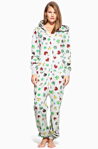 El juego Angry Birds hecho onesie, disponible en OnePiece (c.p.v).