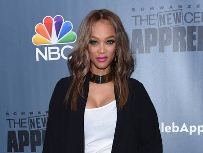 La modelo Tyra Banks en la presentación del programa 'The new celebrity apprentice', en diciembre de 2016.