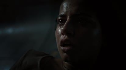 Isabela Merced es una escena de la serie 'Alien: Romulus'. 