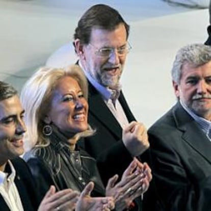 Rajoy en la clausura del PP gallego