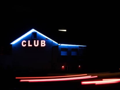 Um clube de strip-tease na Galícia, em uma imagem captada semana passada.
