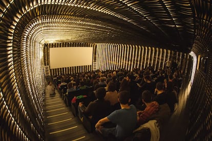 La Cineteca Madrid, sede principal del festival de cine documental DocumentaMadrid