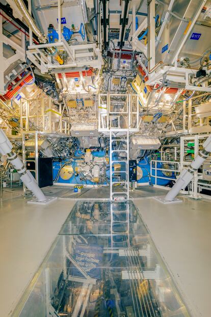 The National Ignition Center, at the Lawrence Livermore Laboratory, in California.