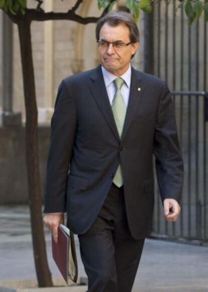 Artur Mas, presidente de la Generalitat