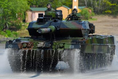 Alemania tanques Leopard Ucrania