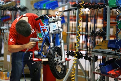 Las motocicletas eléctricas de Torrot para niños pueden alcanza hasta 40 kilómetros por hora.