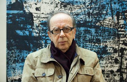 El escritor Ismail Kadare retratado en 2018 en Italia.