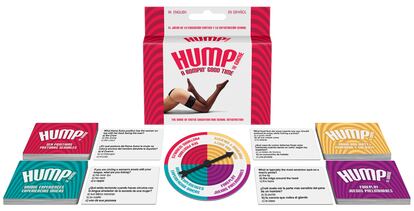 Hump El juego incluye preguntas y pruebas que decidirán quién es el experto en sexo.