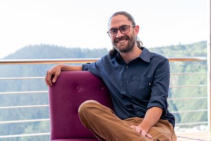 Pedro Bermeo, coordinador jurídico y vocero del colectivo Yasunidos, el 12 de mayo en Quito (Ecuador). En una imagen cedida.