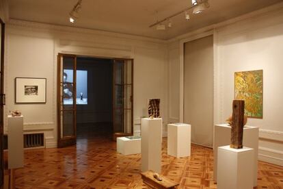 Vista de la exposición en la galería Michel Soskine