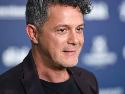 Alejandro Sanz, en los Premios Cadena Dial.