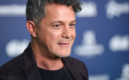 Alejandro Sanz, en los Premios Cadena Dial.