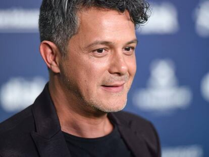 Alejandro Sanz, en los Premios Cadena Dial.