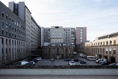 Hospital Universitário de São João, el principal centro hospitalario de Oporto, en marzo de 2020.