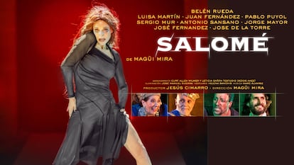 Cartel promocional de 'Salomé', una obra protagonizada por Belén Rueda que estará del 19 al 24 de marzo en el Teatre Goya de Barcelona.