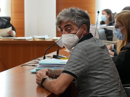 Vicente Paradís at the trial on July 21 in Castellón.