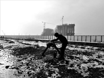 Invierno en Serbia.